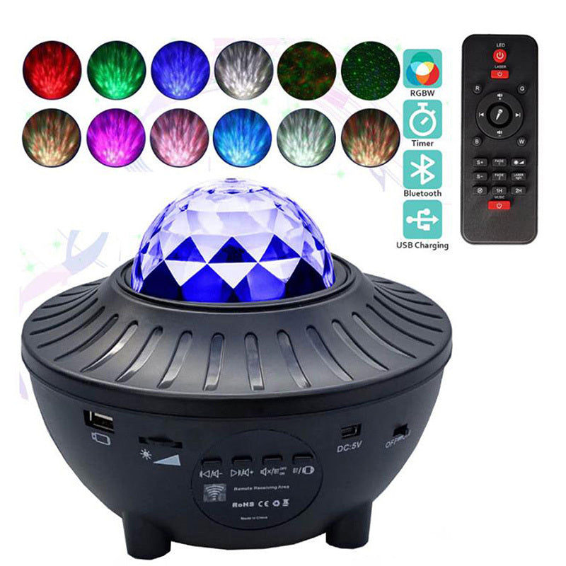 Remote Control Sensor Bedroom Wall Charger Moon Lamp Night