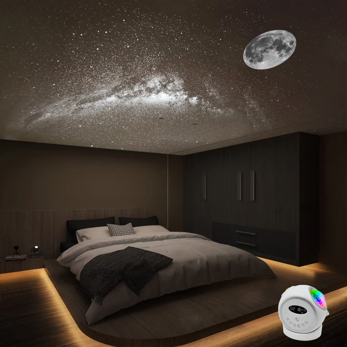 Indoor Star Lights Moon Star Sky Moon Light Projector